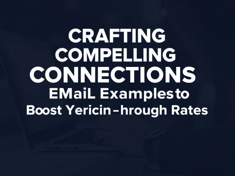 Crafting Compelling Connections: Proven Affiliate Marketing Email Examples to Boost Your Click-Through Rates