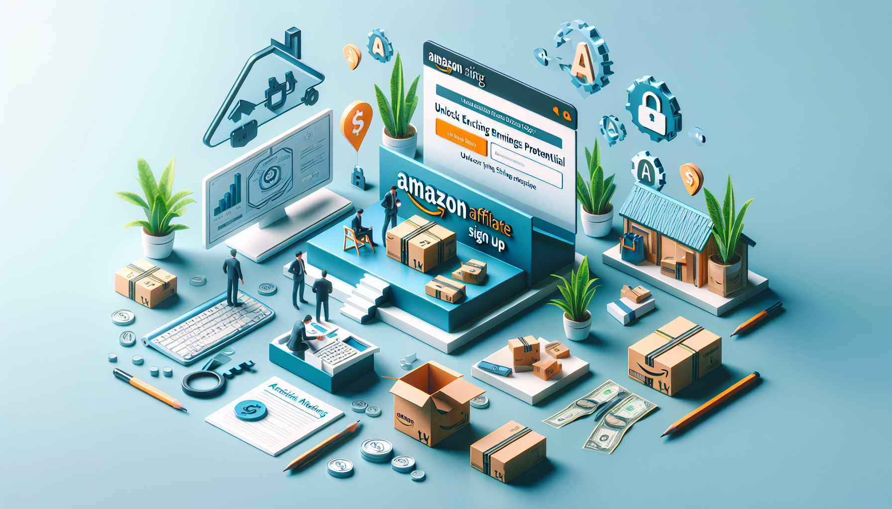 affiliate marketing amazon sign up