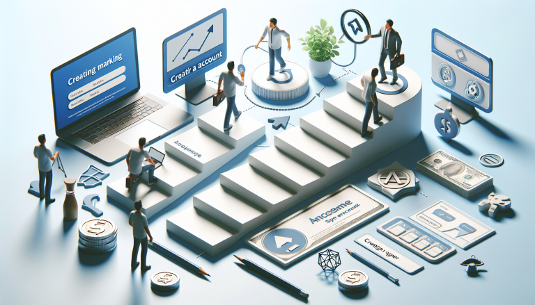 affiliate marketing create account steps