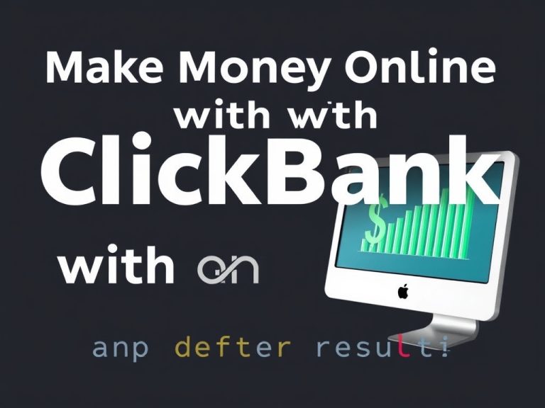 Make Money Online with ClickBank: 4 Proven Stages for Better Results