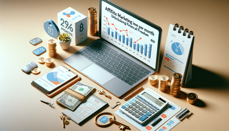 affiliate marketing income per month