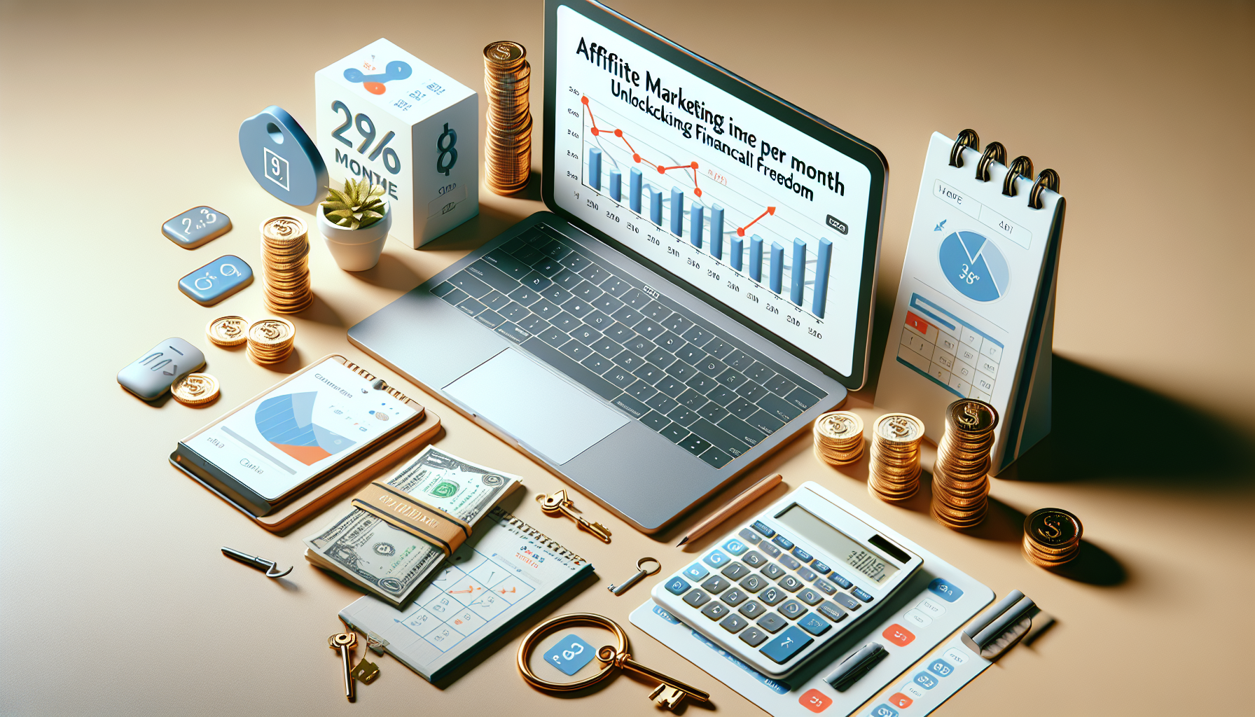 affiliate marketing income per month