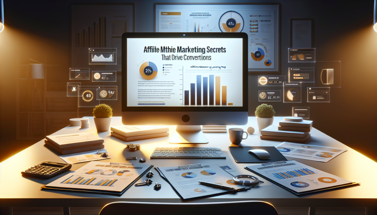 affiliate marketing landing page