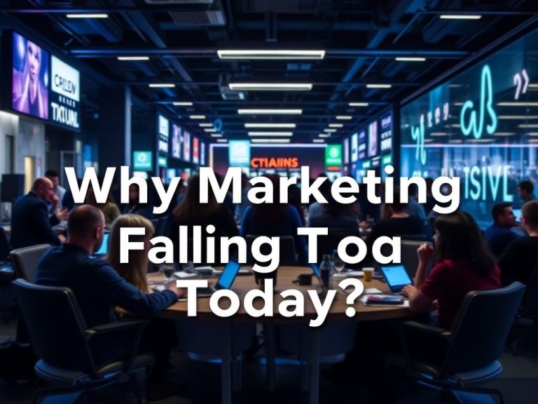 Why Marketing Is Falling Today?