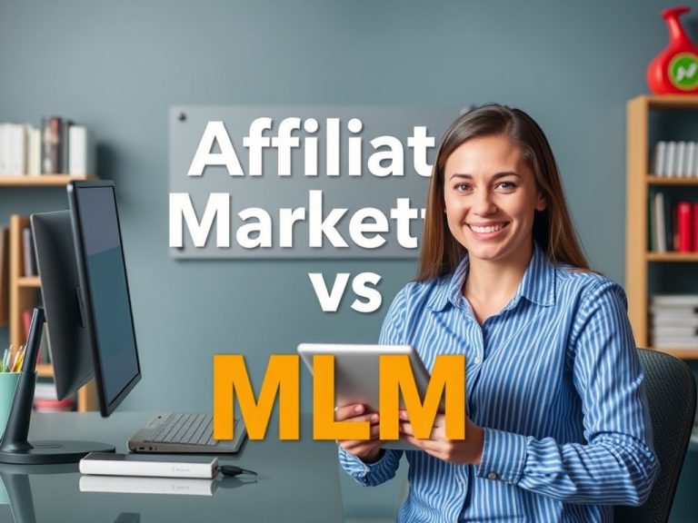 Affiliate Marketing vs MLM: Discover the Key Differences Today