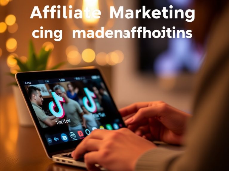 Affiliate Marketing Using TikTok: Unlock New Income Streams Today