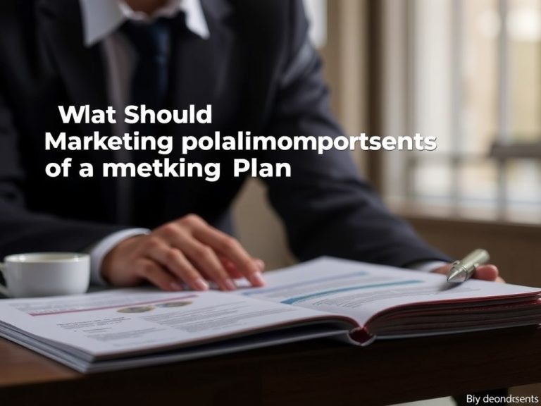 What Should Marketing Plans Include?