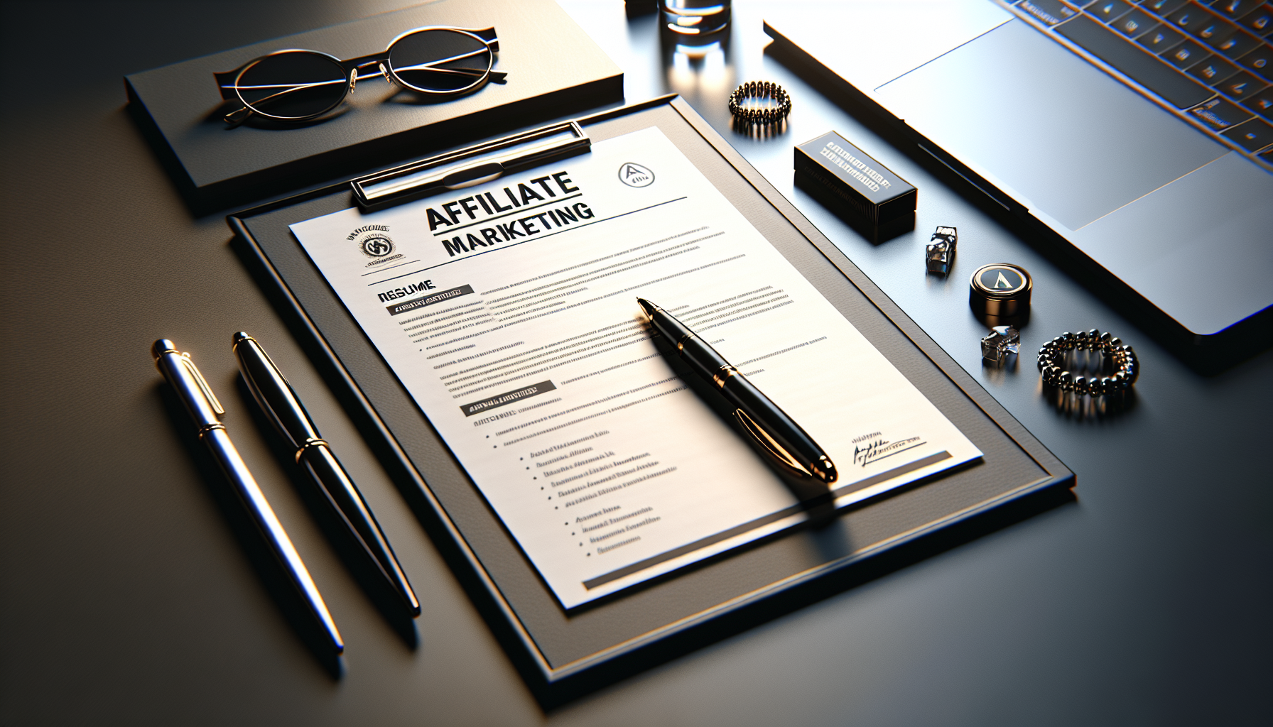 affiliate marketing resume sample