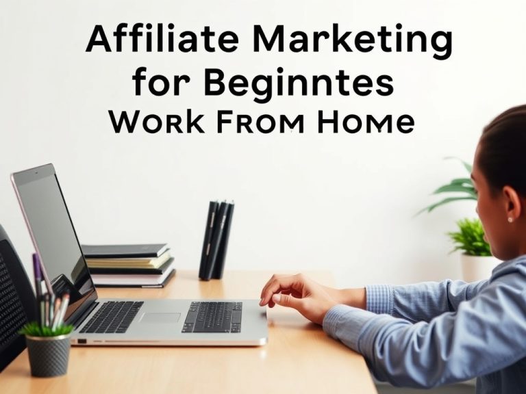 Affiliate Marketing for Beginners Work From Home: Unlock Your Earning Potential Today