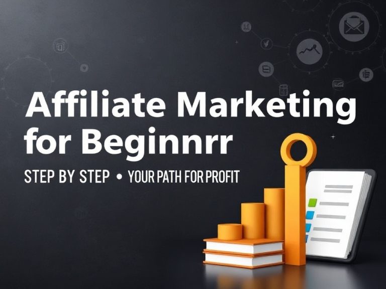 Affiliate Marketing for Beginners Step by Step: Your Path to Profit