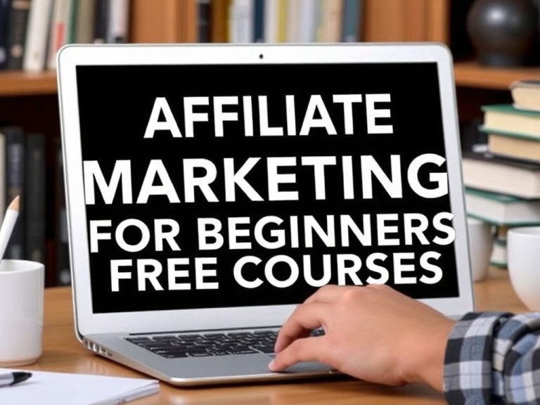 Affiliate Marketing for Beginners Free Courses: Master the Basics Today!
