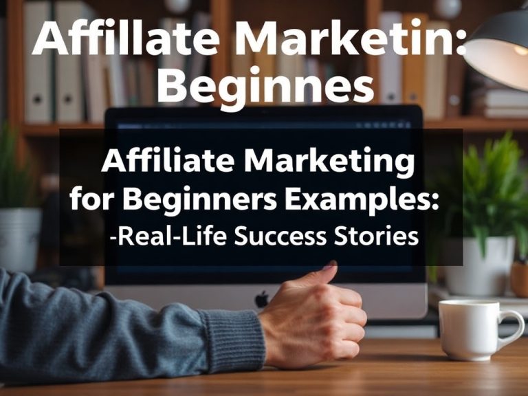 Affiliate Marketing for Beginners Examples: Real-Life Success Stories