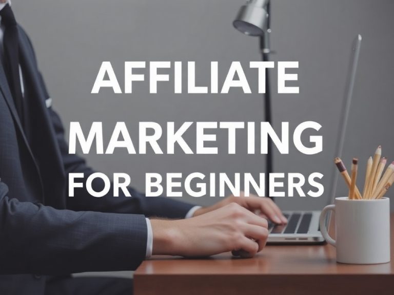 Affiliate Marketing for Beginners How to Build Your Success Path
