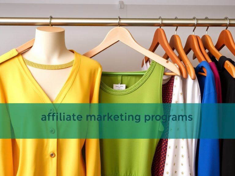 Affiliate Marketing Programs Clothes: Style Your Way to Profits