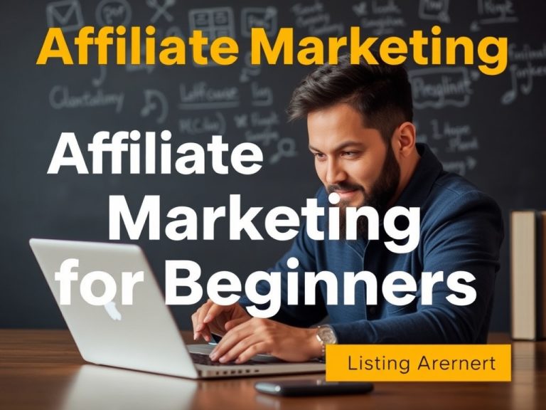 Affiliate Marketing for Beginners Menurut: Panduan Sukses Praktis